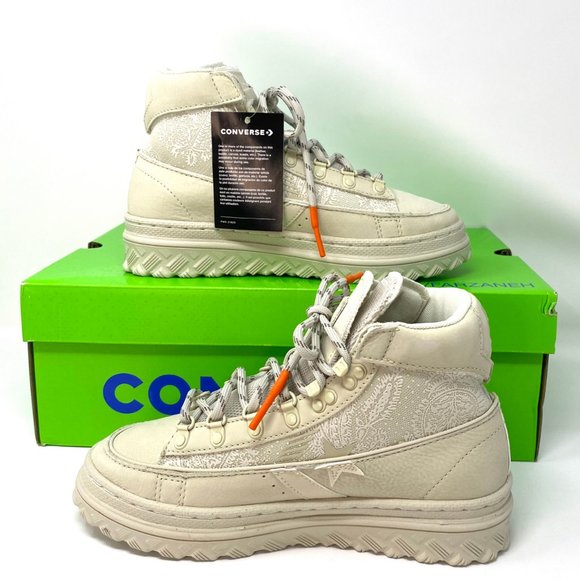 Converse Paria x FARZANEH PRO LEATHER X2 MID Top Shoes Women's Size 170592C - Picture 3 of 11